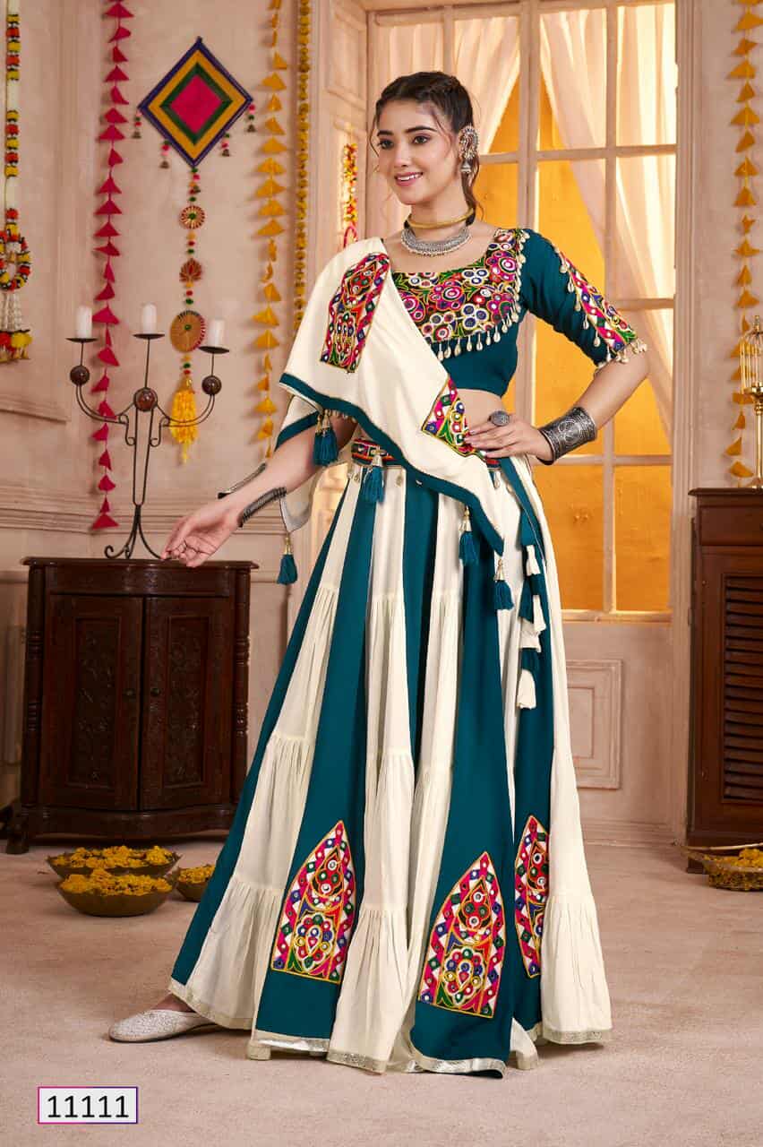 Chaniya Choli with Multicolor Embroidered Dupatta | Garba Lehenga Choli | Kitchener Hamilton Oshawa Ajax