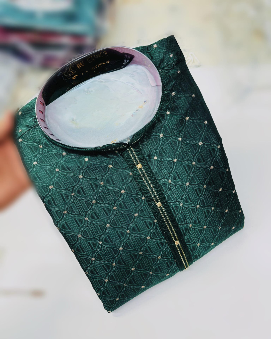 Premium Quality Kurta Pyjama set for Festive Season in Canada | Bottle Green Kurta Look |  Pashchim Kitchener