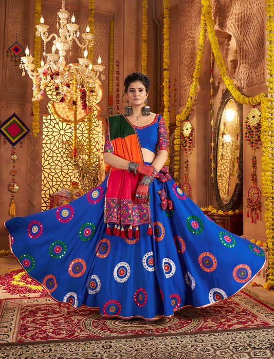 Show-Stopper Navratri Chaniya Choli | 8-Meter Flair & Ready-to-Wear | Shipped Across Canada