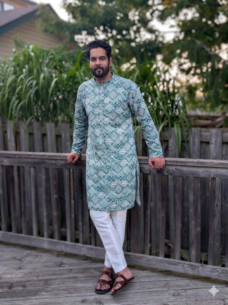 Men's Kurta Pyjama set for Festive Season in Canada | Navratri Look | Pashchim Canada