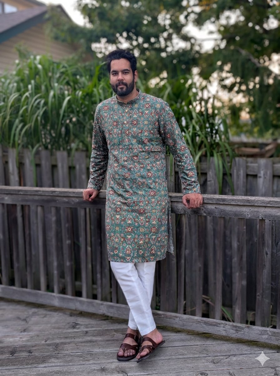 Mens kurta pajama Canada | Karwa Chauth Look | Pashchim Canada