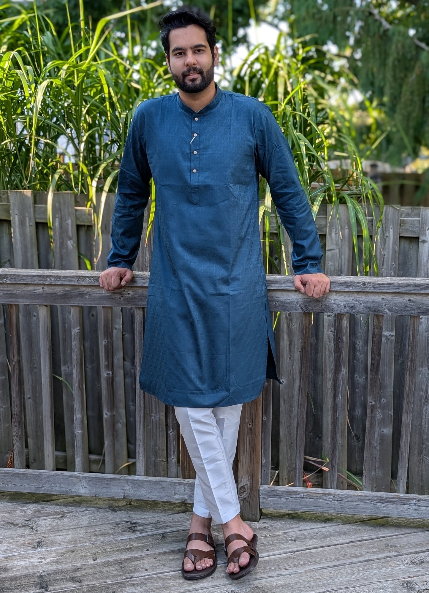 Royal Blue Kurta Pyjama with Elegant Pattern work | Pashchim Hamilton, Stoney Creek, Niagara falls
