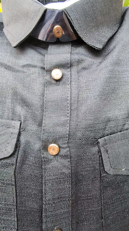 Premium Cotton Salwar Kameez Set in Black for Eid Ramadan Ramzan Season | Shalwar Kameez Kurta Pyjama Iftar