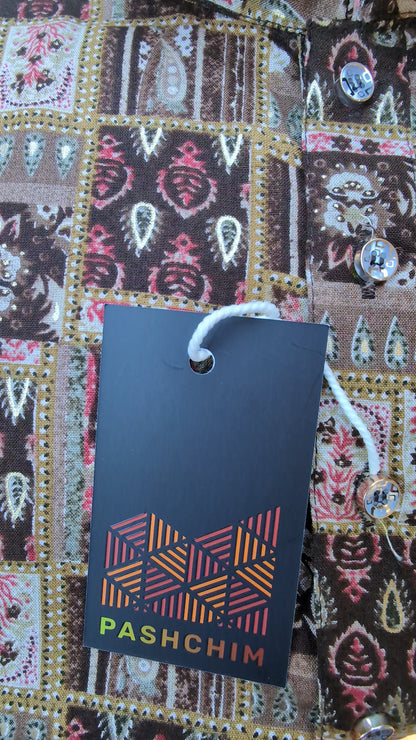 Traditional Print Kurta for Festive Season in Kitchener (KWC) | Designer Kurta Set | Pashchim Canada